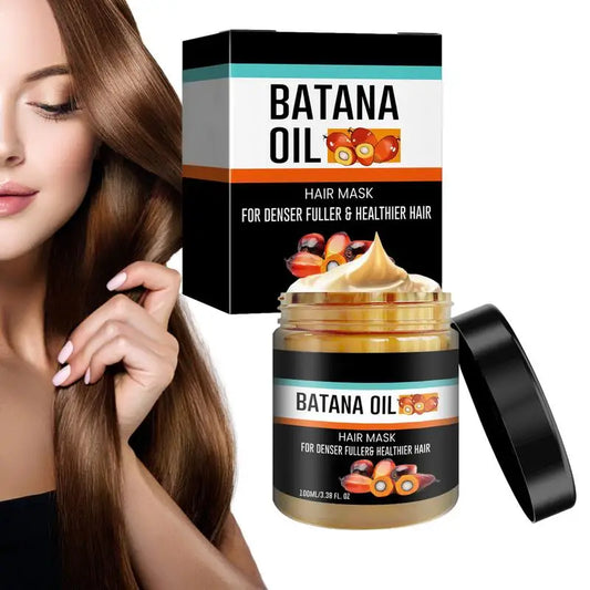 100ml Natural Batana Oil Cream African Crazy Traction Alopecia Batana Hair Mask Anti Hair Break Hair Regrowth Treatments cream