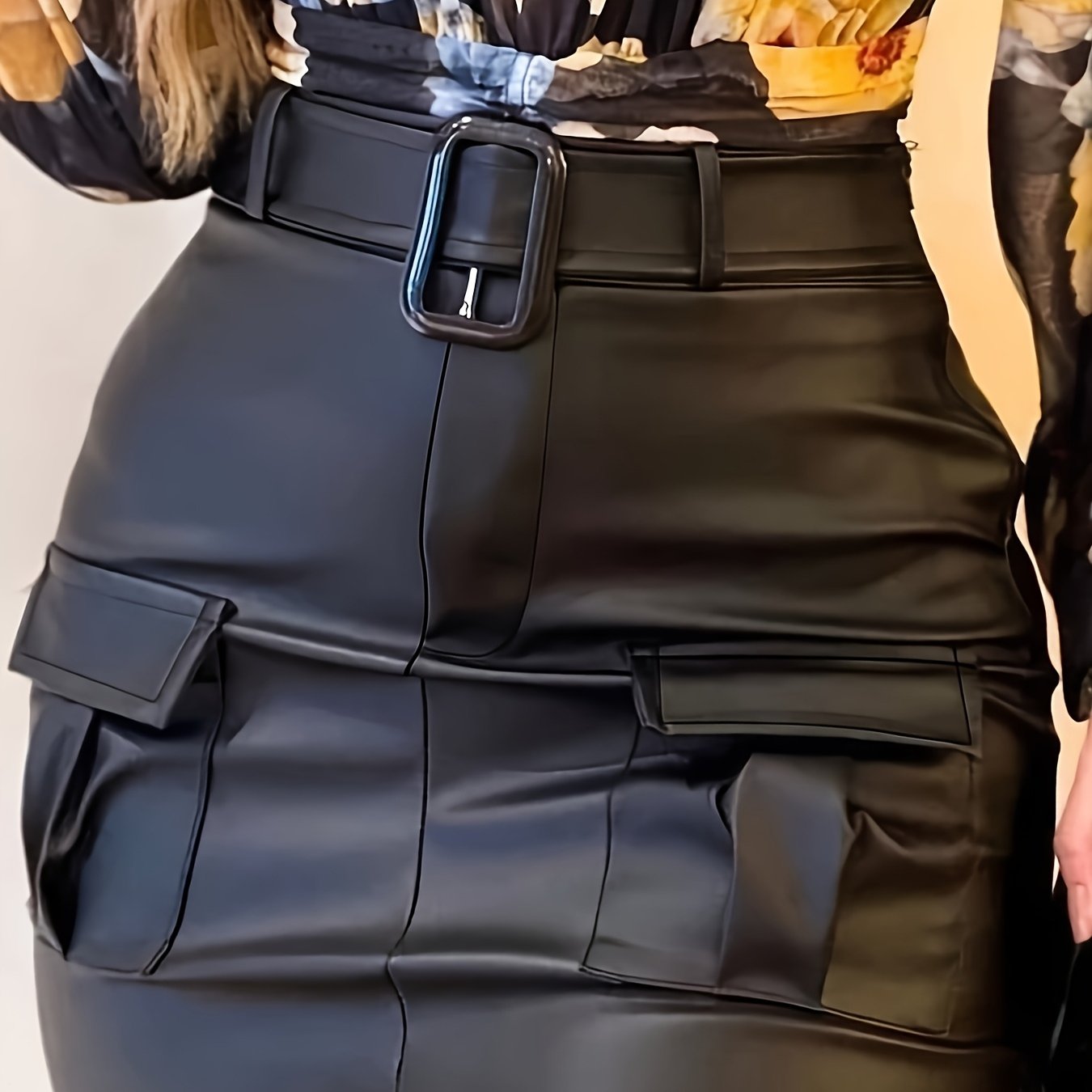 Women'S Elegant Casual A-Line Skirt with Belt - Solid Color, Short Length, Pockets, Spring/Summer Fashion, Casual Attire, Casual Outfit, Casual Style, |belted Skirt|belted Waist Skirt, Skirts For Women, Skirts For Women Elega