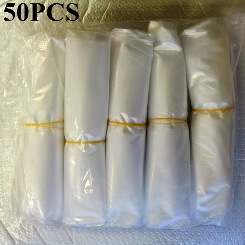 10/20/30pcs Rainy disposable shoe covers, transparent plastic outdoor thick wear-resistant waterproof isolation foot covers