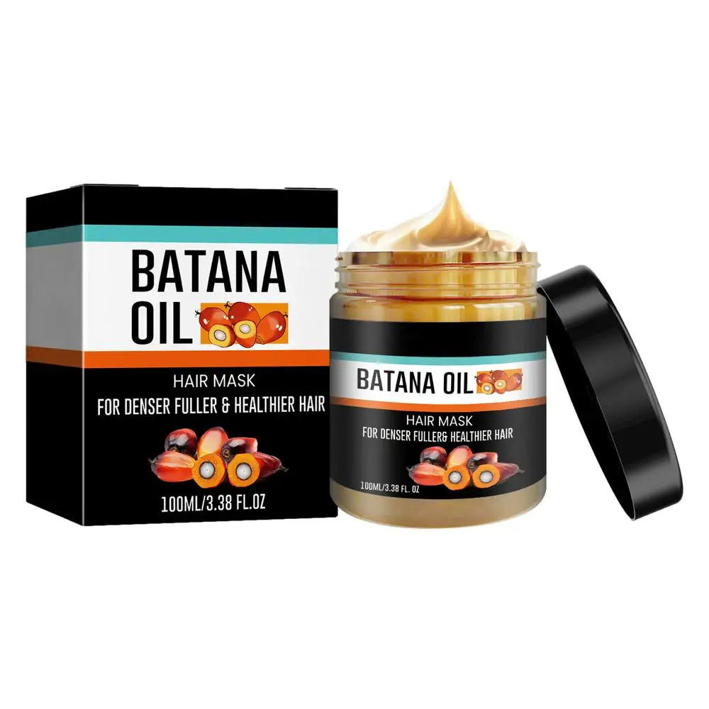 100ml Natural Batana Oil Cream African Crazy Traction Alopecia Batana Hair Mask Anti Hair Break Hair Regrowth Treatments cream
