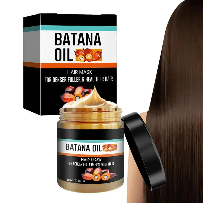 100ml Natural Batana Oil Cream African Crazy Traction Alopecia Batana Hair Mask Anti Hair Break Hair Regrowth Treatments cream