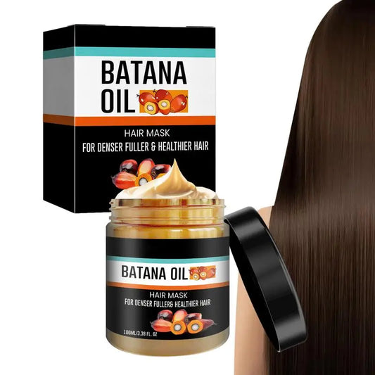100ml Natural Batana Oil Cream African Crazy Traction Alopecia Batana Hair Mask Anti Hair Break Hair Regrowth Treatments cream