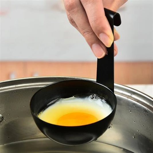 1/2/4PCS Stainless Steel Egg Poacher,Household Long Handled Egg Steamer with Hook for Kitchen Tools,Durable Steaming Egg Spoon