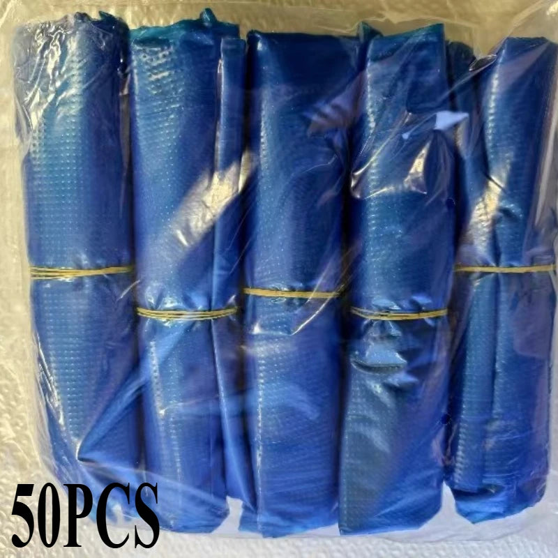 10/20/30pcs Rainy disposable shoe covers, transparent plastic outdoor thick wear-resistant waterproof isolation foot covers