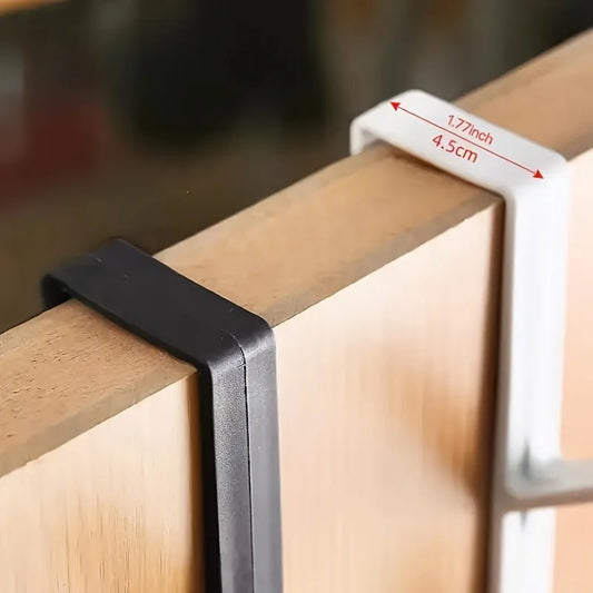 1/3pcs Bedroom Door Hanger Clothes Hanging Rack Over The Door Plastic Home Storage Organization  Purse Holder For Bags Rails